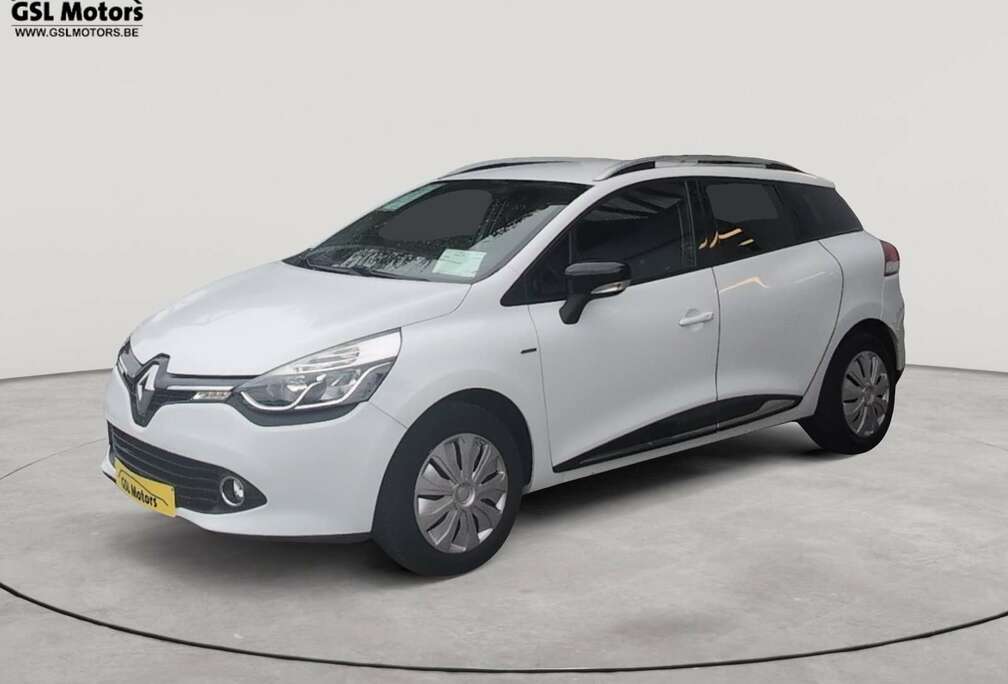 Renault Break 1.2i 75cv Blanc 05/16 96.746km Airco GPS USB