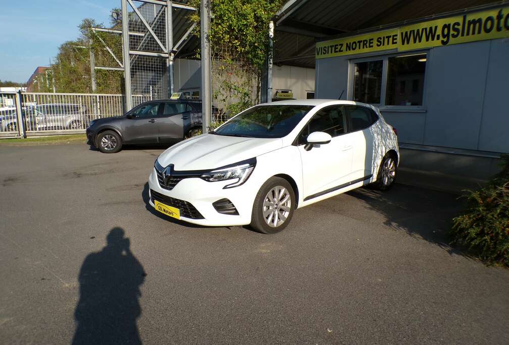 Renault 1.6i E-TECH Hybrid 04/22 16882km -blanche-airco