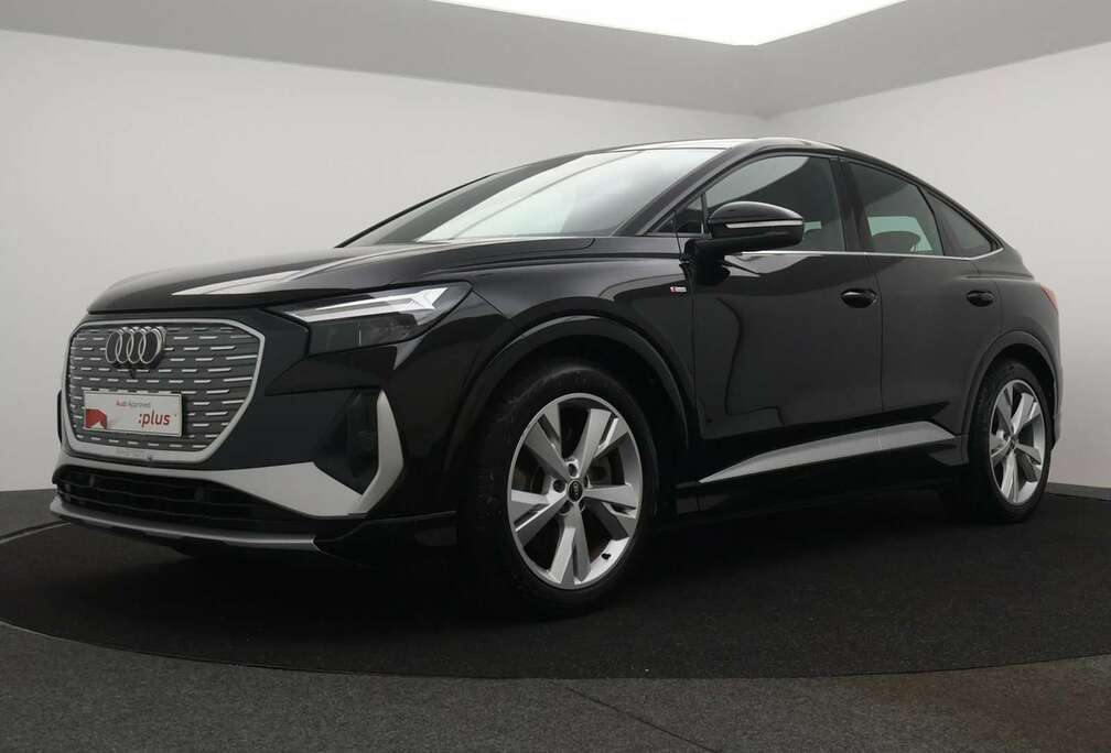 Audi Audi Q4 Sportback S line 40e-tron 204PK *AUTOMAAT*BRUIN LEDER*CRUISE*VIRTUAL COCKPIT*NAVI*APP-CONNECT*PDC*...*