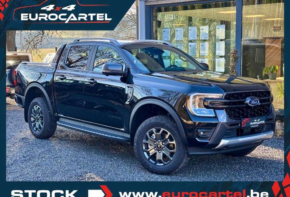 Ford 3.0V6 241CV  WILDTRAK  VOLET ELEC  49.500€ HTVA