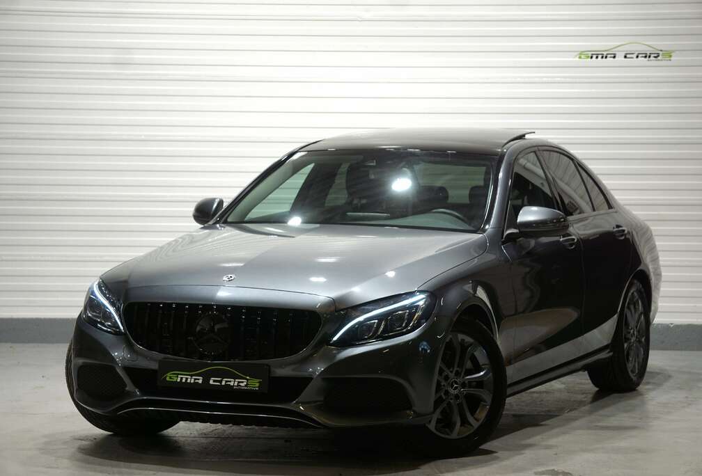 Mercedes-Benz C 220 d Automaat-Navi-Leder-Pano-Dodehoek-PDC-Cam-Garantie
