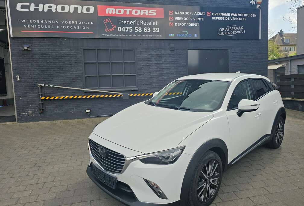 Mazda CX-3 2.0i Gps Cuir Bose B-Auto Euro 6 Garantie
