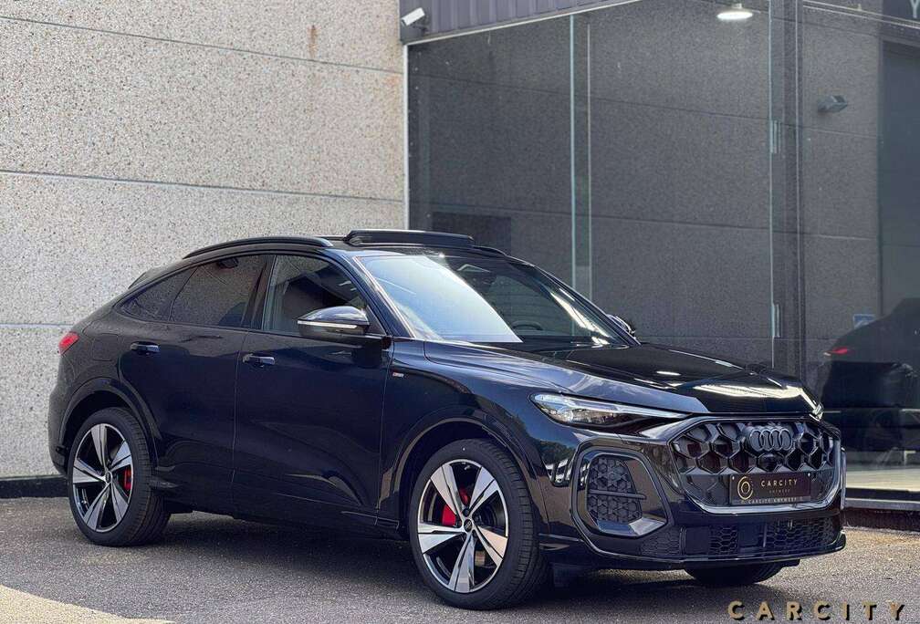 Audi Q5 Sportback 2.0 TDi Quattro S line S tronic S line  HUD  PANO  TREKHAAK  PASSAGIERSCHERM  MASSAGE  CAMERA