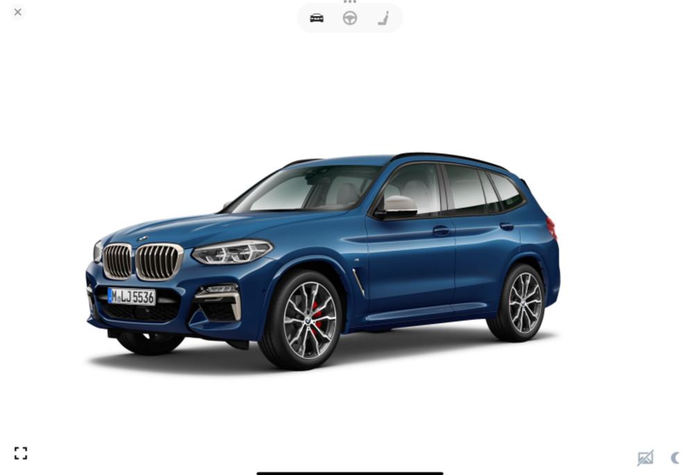 BMW X3 M40d pack M