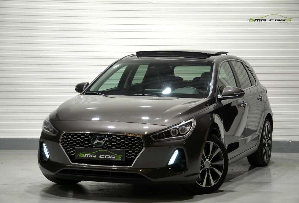 Hyundai i30 1.4 T-GDi Benzine Auto-Navi-Pano-Leder-Keyless-Garantie