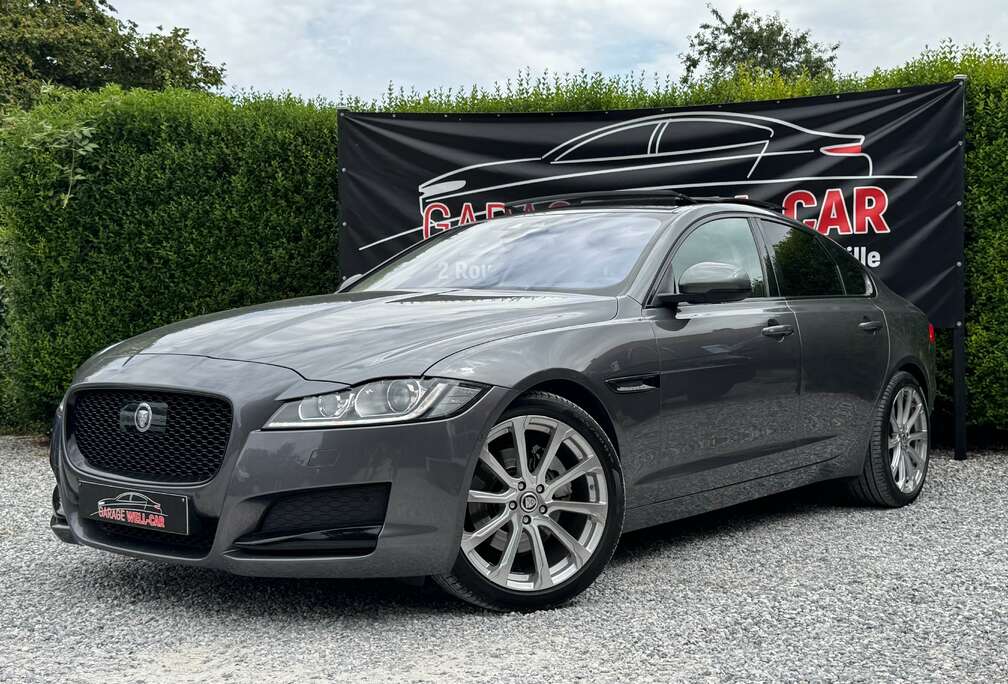 Jaguar 2.0d-Euro6b-Boite Automatique-Led-Pdc-Caméra-Toit Ouvrant-Carplay-Keyless Go...Toutes Options !!