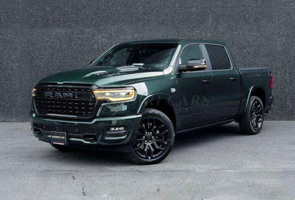 Dodge 2026 5.7L V8 HEMI! RAM 1500 Limited €86000 Serrano Green Metallic +RAMBOX