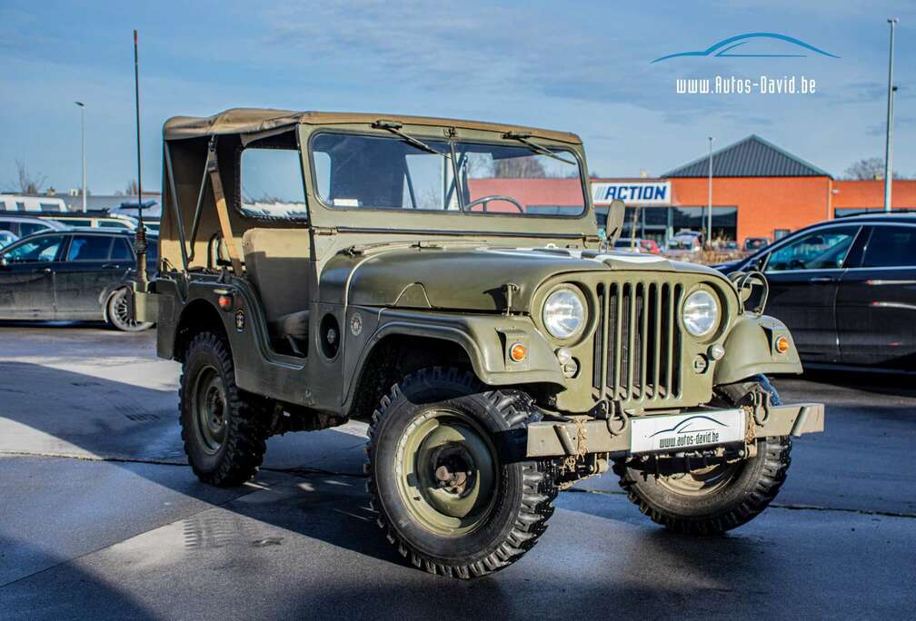 Jeep CJ5 Legerjeep 2.2 Hurricane 24Volt 4X4 1960