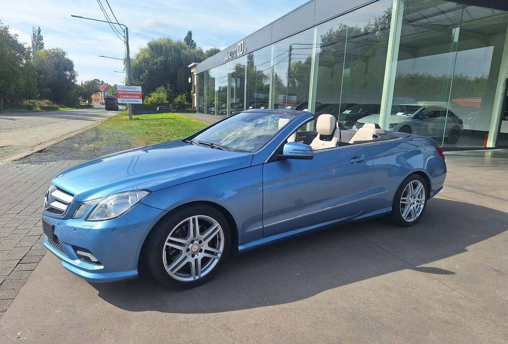Mercedes-Benz CABRIOLET E250 CGI Cabrio - 1.8l - Memorypack - AMG-line - Automatic - Designo exclusiefpakket - Sportstuur
