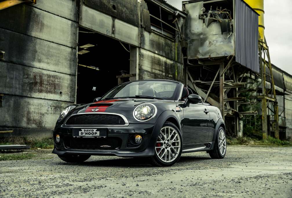 MINI 1.6 JCW  ROADSTER  PDC  SPORTKNOP  SPORTSTOEL