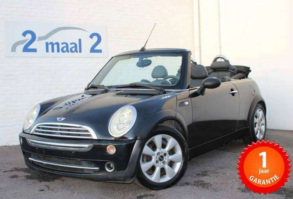 MINI 1.6i Leder/Airco inclusief 1 JAAR garantie
