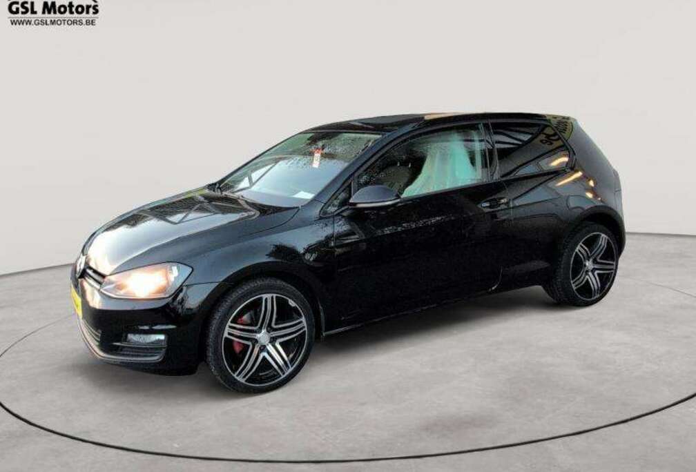 Volkswagen 1.6 TDi 105cv 3portes noire 10/13 Airco Bluetooth