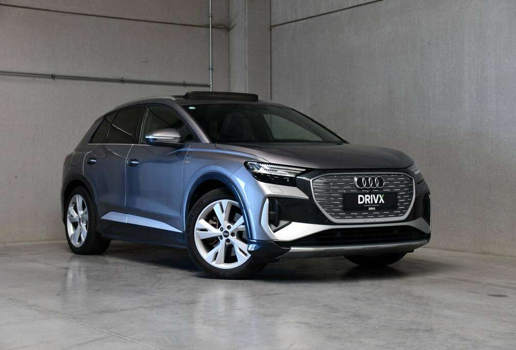 Audi Q4 e-Tron 40 S line l Open Pano Dak l