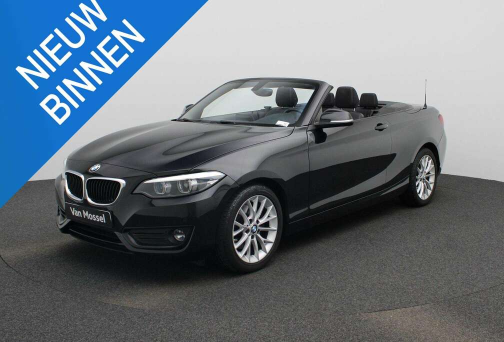 BMW 2 Reeks Cabrio 220d (140 kW) LED  NAVI  Zetelver