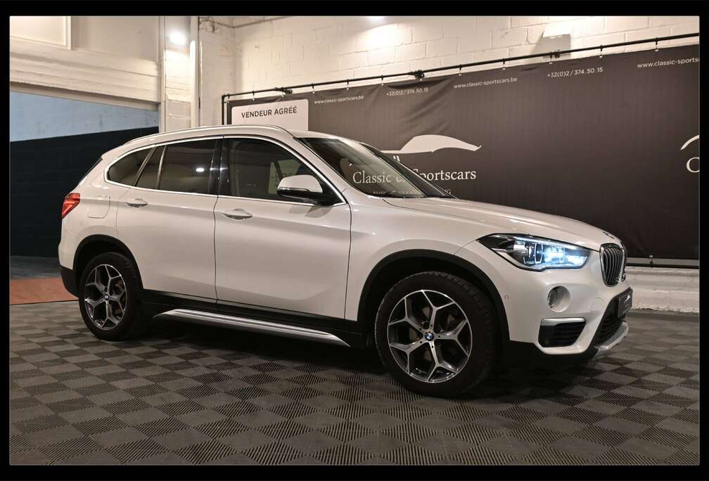 BMW X1 1.5iA sDrive18i SPORT / AUTO / CUIR / GPS NAVI / LEDS / PDC