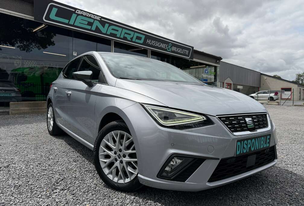 SEAT Ibiza 1.0 TSI EXCELLENCE *CAMERA*CARPLAY*LED*CRUISE*SIEG CHAUFF*GARANTIE 12 MOIS*