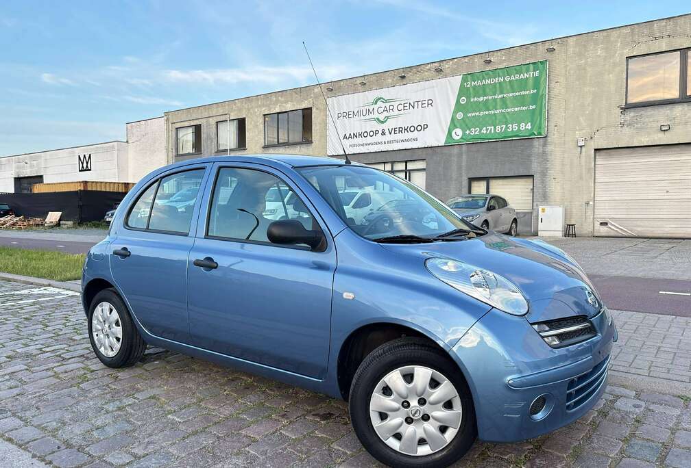 Nissan 1.2i 16v Visia Plus / Weinig Km / Automaat / Benzine / 12 Maanden Garantie /