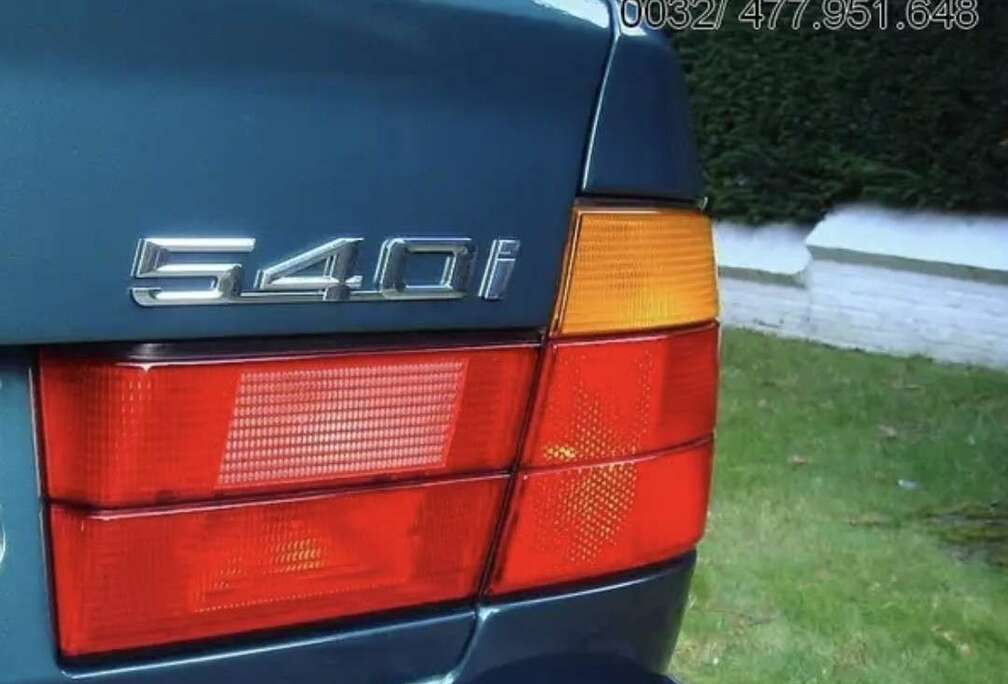 BMW i Auto E34 Full Option Oldtimer 100% Original