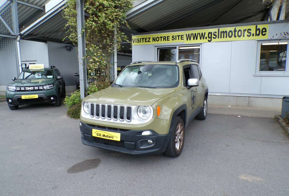 Jeep 2.0 MJD 140cv 4x4 vert 04/15 Airco GPS Bluetooth