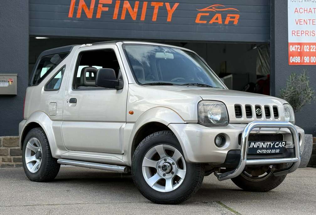 Suzuki 1.3i 16v CABRIO + JLX Rhino 4x4 - hardtop amovible