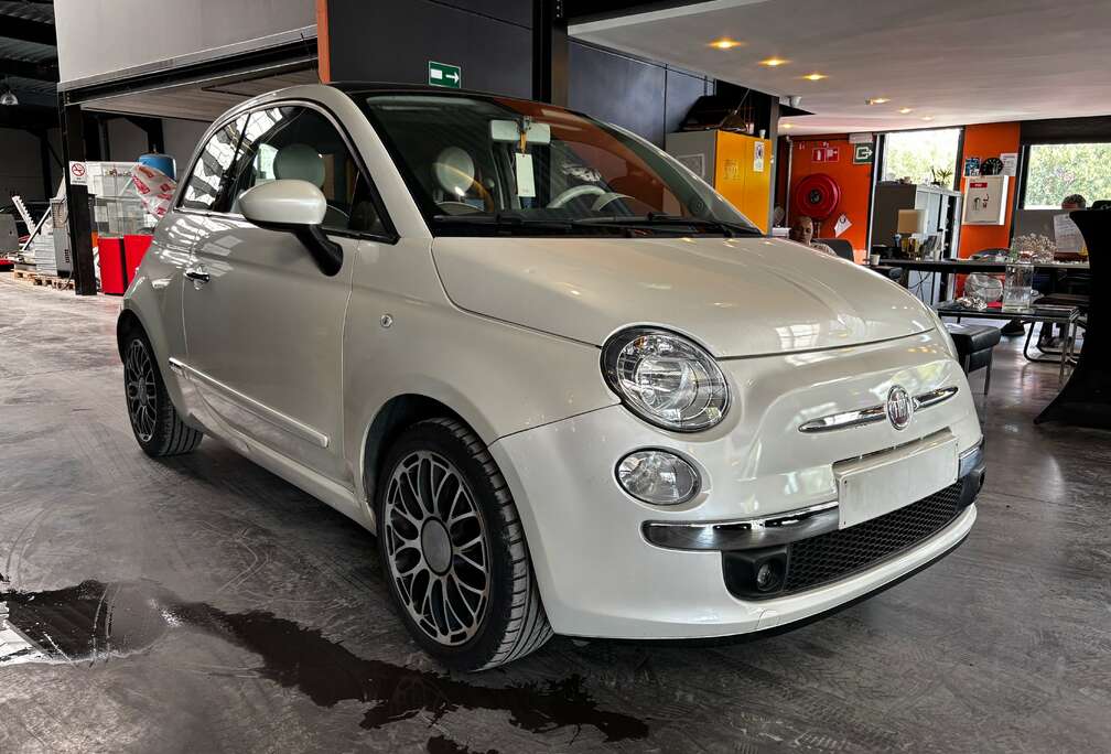 Fiat 500 1.2i Lounge PUR-02 Stop / automatique / 12 MOIS DE GARANTIE
