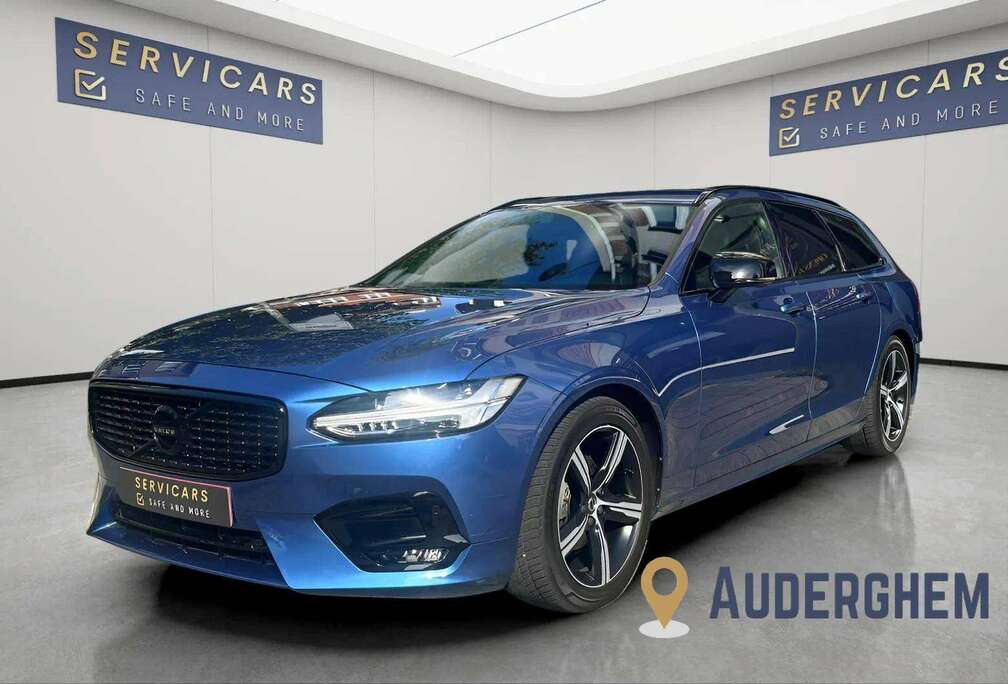 Volvo 0484 49 55 12 | Volvo V90 2.0 D3 R-Design AdBlue Geartronic / Virtual Cockpit / Harman Kardon / Cam AR / GAR 12 MOIS