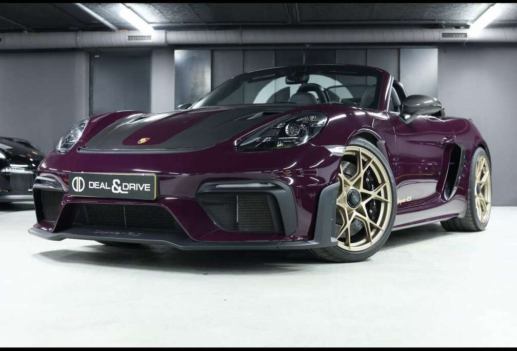 Porsche Boxster SPYDER RS PDKWEISSACHAUBERGINE PTSXPEL