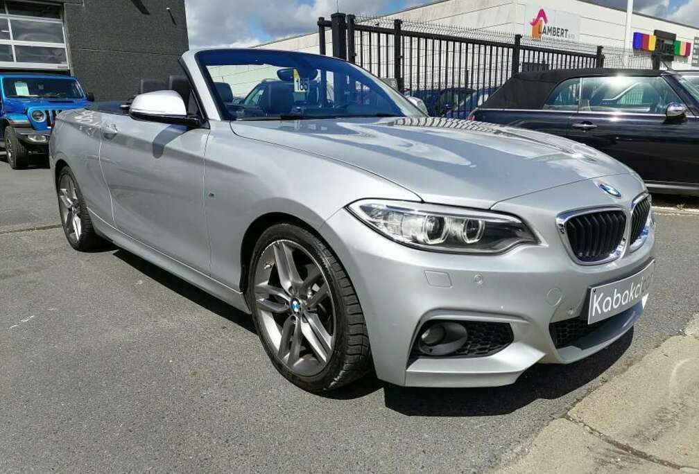 BMW 2 Cabriolet Pack M /NAVI-CUIR-CLIM AUTO-JANTES 18/