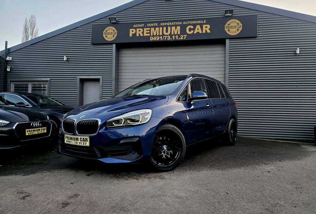BMW 218D*LOOK M 7PLACES CUIR*CAR PASS*