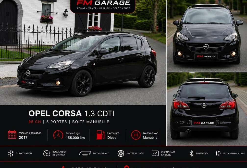 Opel Corsa 1.3 CDTI Black Edition