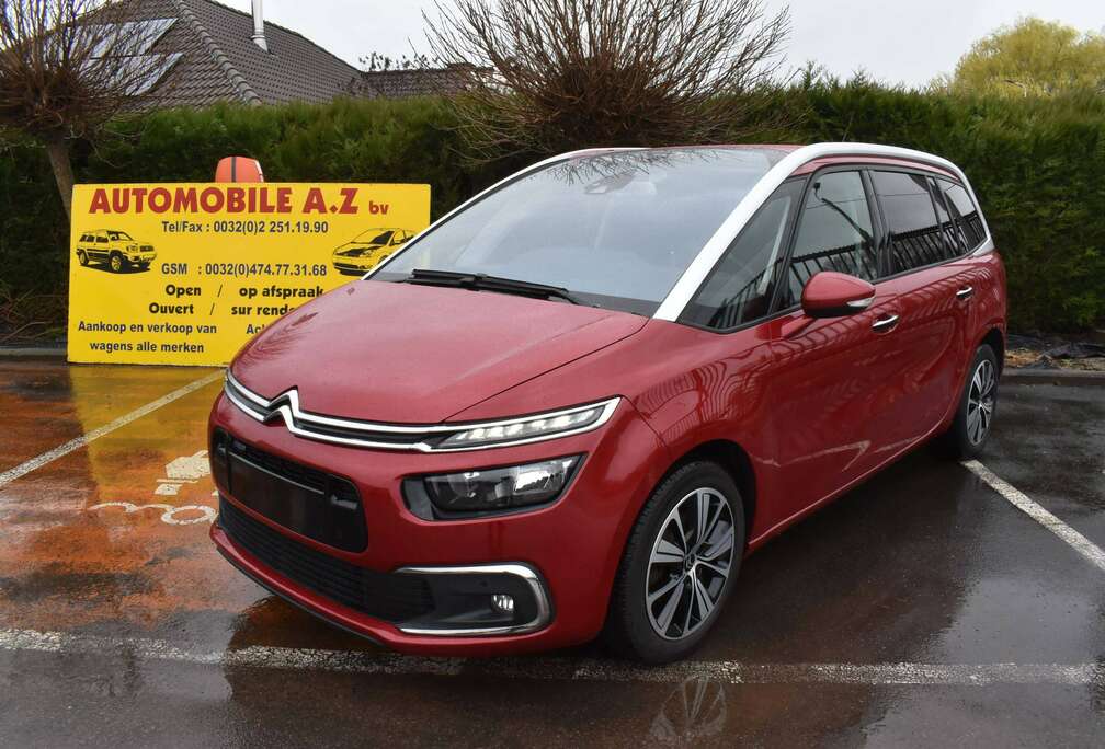 Citroen 1.2i Shine Autom 7PL Leder/GPS ***12M GARANTIE***