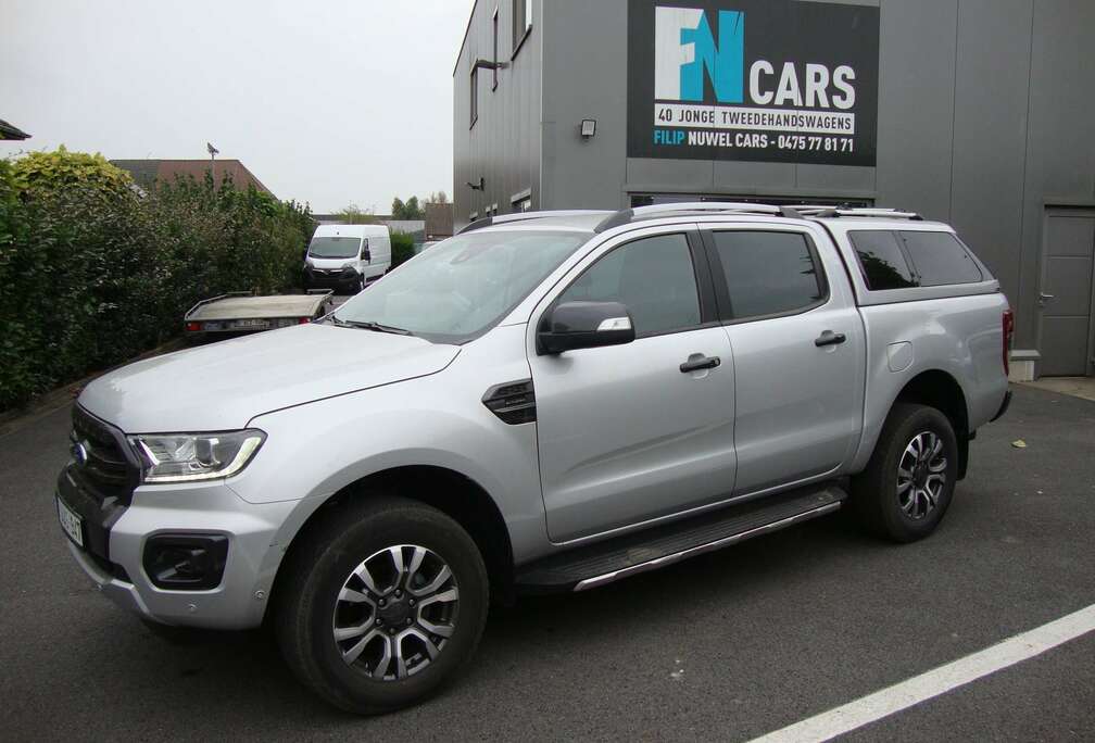 Ford 212pk, leder, gps, camera, btw in,  2023, adaptiv