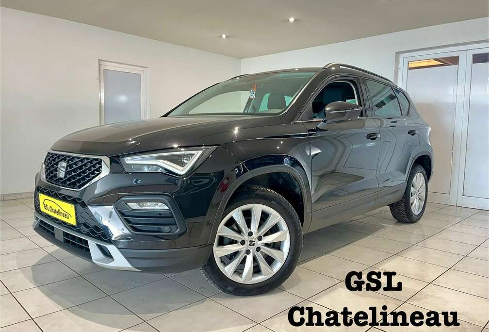 SEAT 1.0TSI 110cv 2021 Noir Airco/Navi/Cruise/Carplay