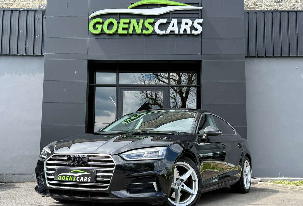 Audi A5 Sportback 2.0TDi CRUISE,SIÈGES CHAUFFANTS,CUIR,CLIM,RADARS,PRTE  IMMATRICULER,GARANTIE…
