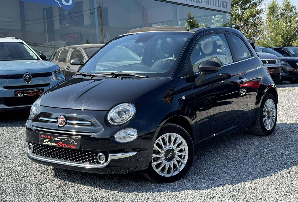 Fiat 500C 1.2i  (EU6d-TEMP) NAV/CARPLAY/ GARANTIE 1 AN
