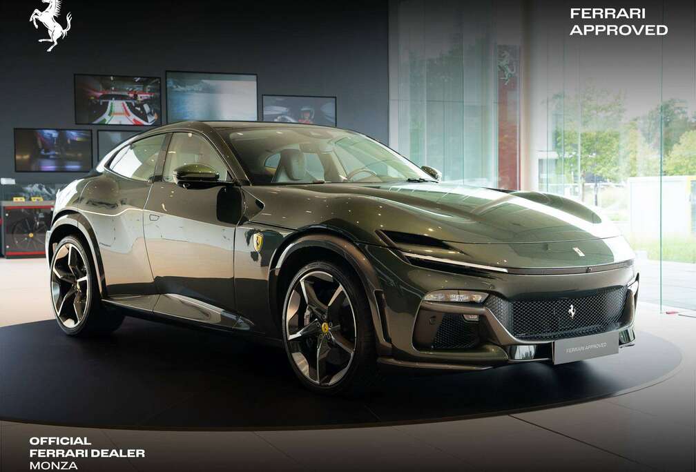 Ferrari Verde Met | Panoramic Roof | VAT-car