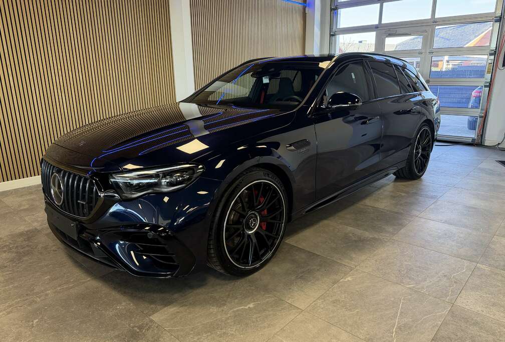 Mercedes-Benz E 53 hybrid 4-matic 2x nightpakket Nauticblauw