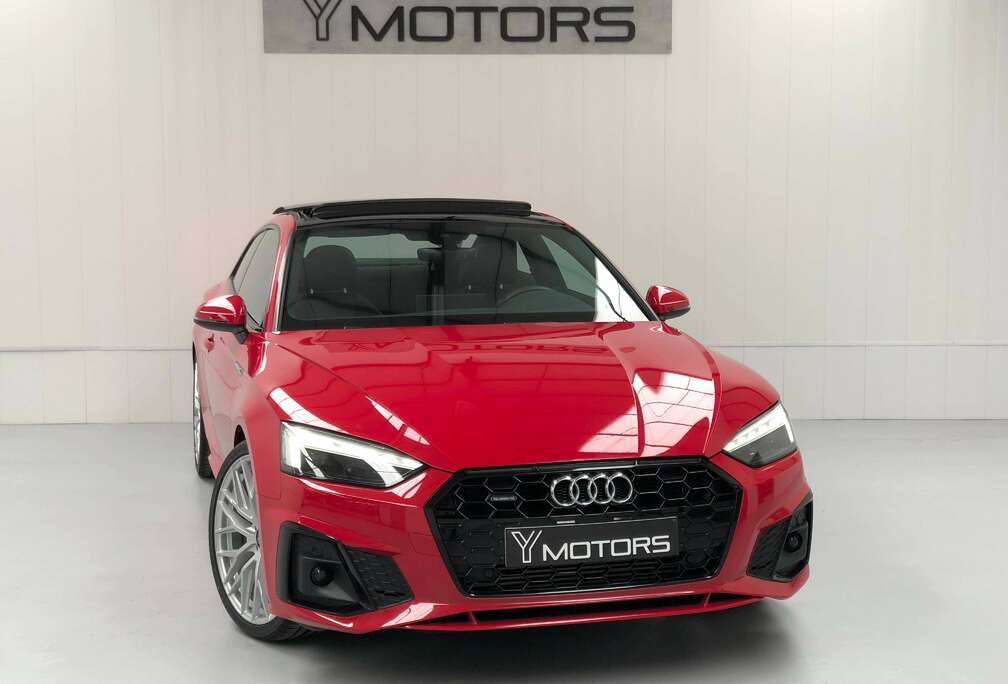 Audi 40 TFSI QUATTRO S-TRONIC 3X S-LINE COUPE TOIT PANO FULL LED MATRIX CAMERA APPLE CAR PLAY JANTES 20 S-LINE GARANTIE 1 AN