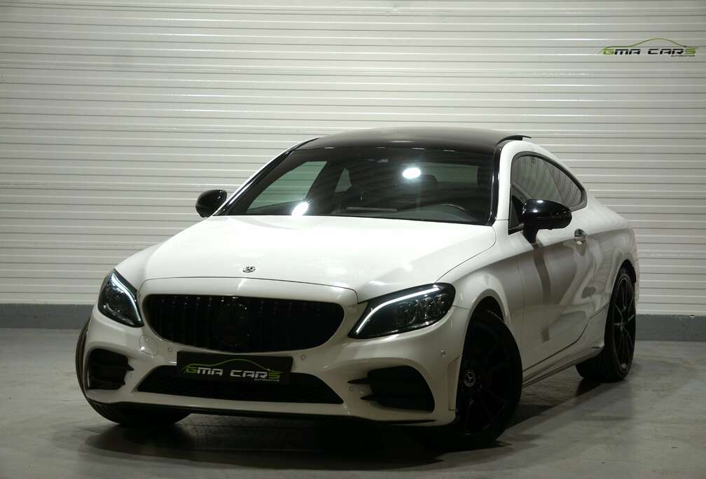 Mercedes-Benz Coupe C 200 d AMG Pack Aut-Navi-Leder-Keyless-Pano-360c-Airco-Garantie