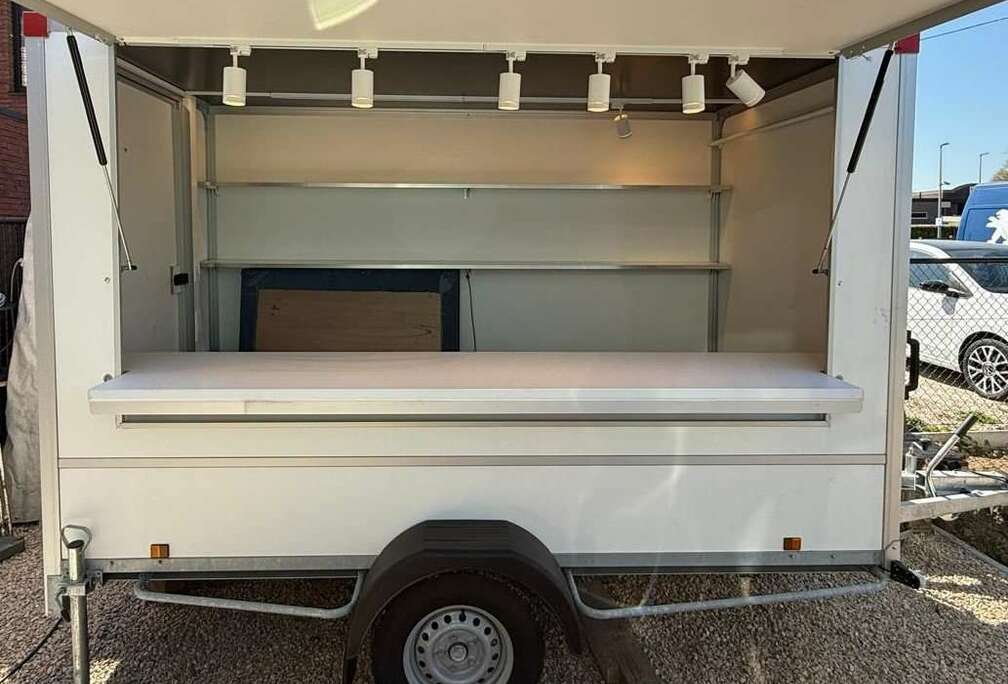 Trailer-Anhänger Verkoopwagen 1350 kg 3 meter