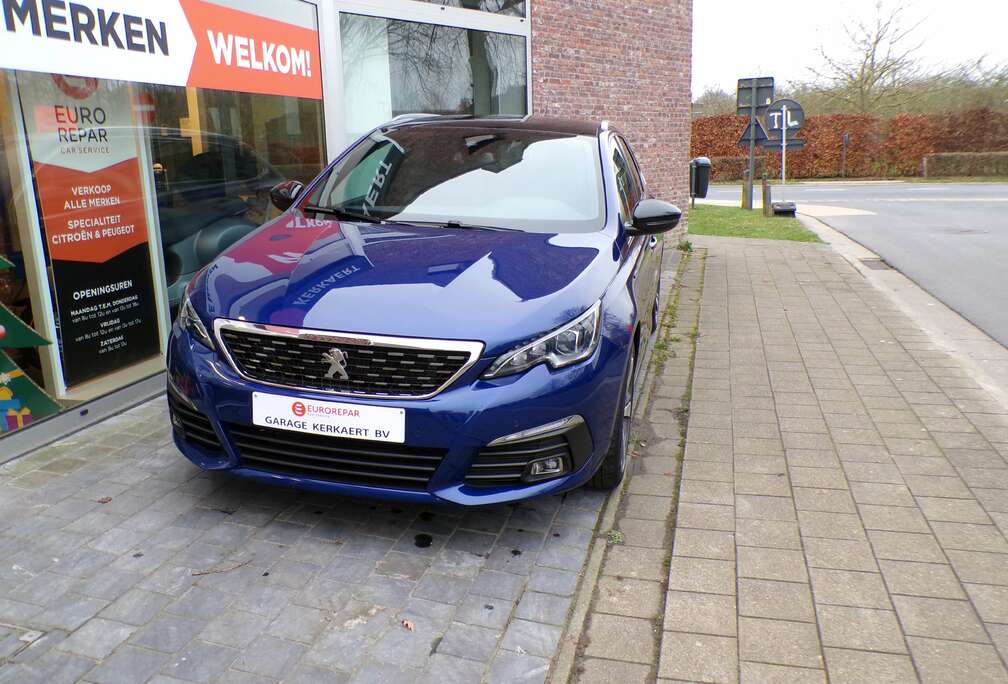 Peugeot 308 SW GT LINE met pano dak, gps, sensor + camera