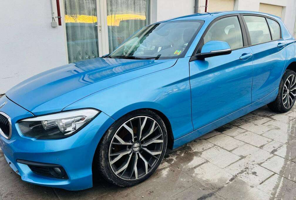 BMW 116 d 5 portes 2019 GPS clim véhicule accidenter