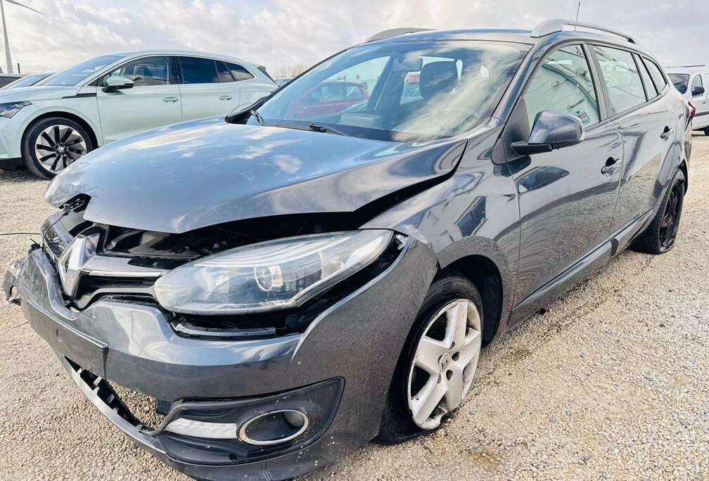 Renault Mégane SW 1.5 dCi Energy face lift accidenter