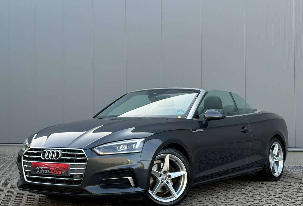 Audi Cabriolet 2.0 TFSI S tronic BTW/VAT Led Cruise Navi Leder