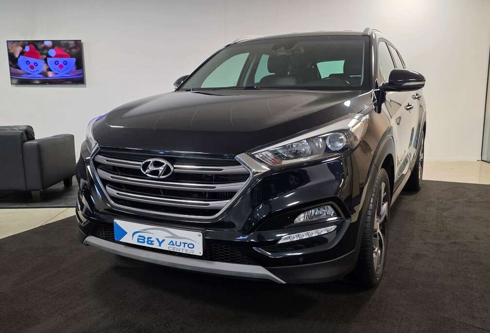 Hyundai Tucson blue 1.7 CRDi DCT Style Automaat / Leder