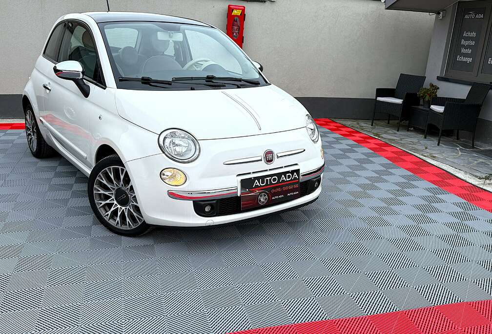 Fiat 500 1.2i--AIRCO--GARANTIE 12 MOIS--TOIT PANO--