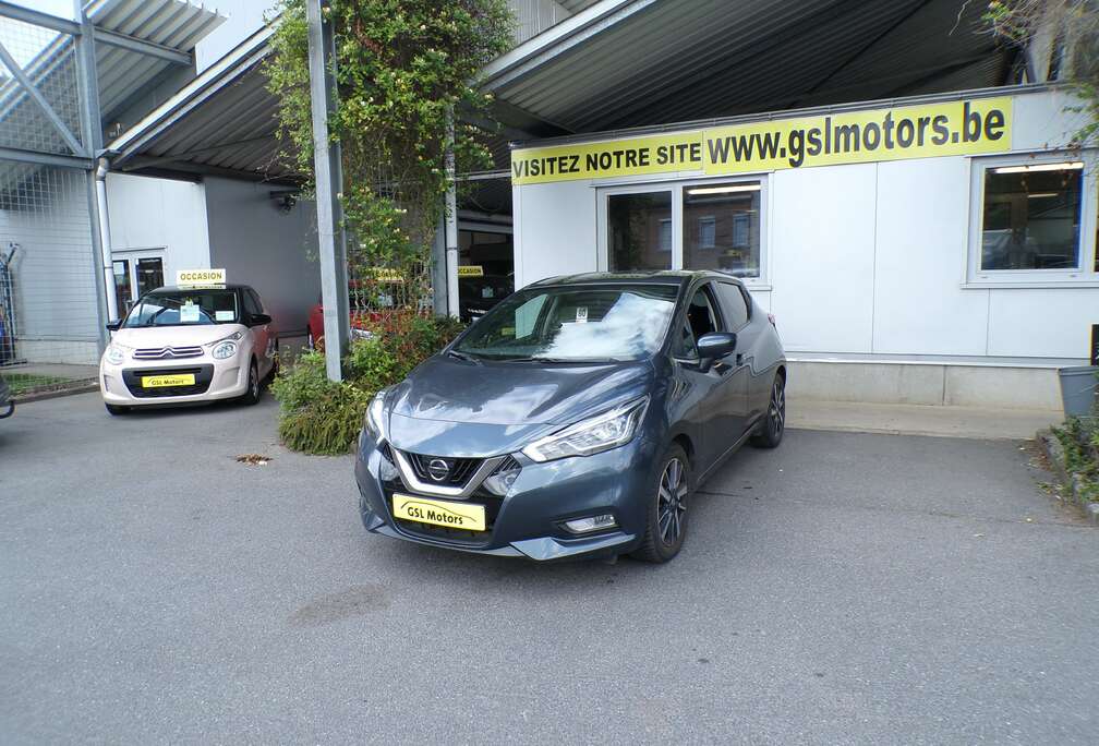 Nissan 1.5 dCi 90cv gris 01/18 11643km Airco GPS Capteurs