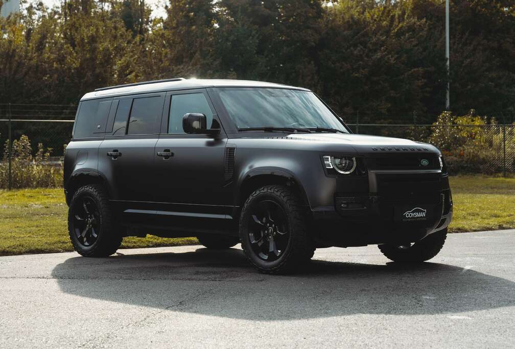 Land Rover 110 3.0  D300 X-Dynamic SE/PPF mat/Pano/Meridian/Lichte vracht/Btw/360°/Memory/Black pack/Stuuverwarming/Luchtvering/ACC