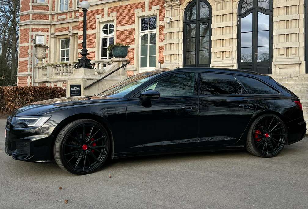 Audi Full Black S-Line edition 22 Vossen wheels