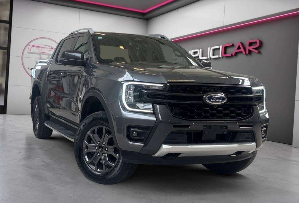 Ford 2.0 EcoBlue 4WD Wildtrak-CARPLAY-SG+VOL CHAUFF-CAM 360-CUIR